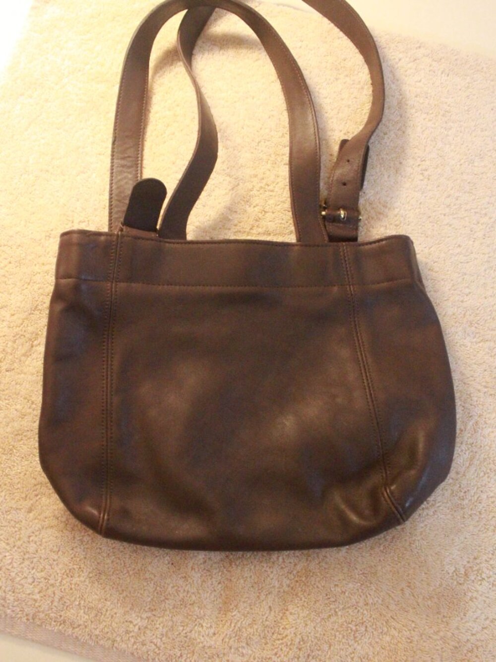 Coach Brown Leather Shoulder Bag